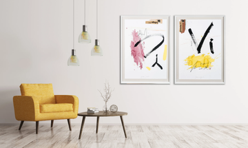 Tinto & Cinabrio - Paper Painting by NOVOCUADRO ART COMPANY - view 3